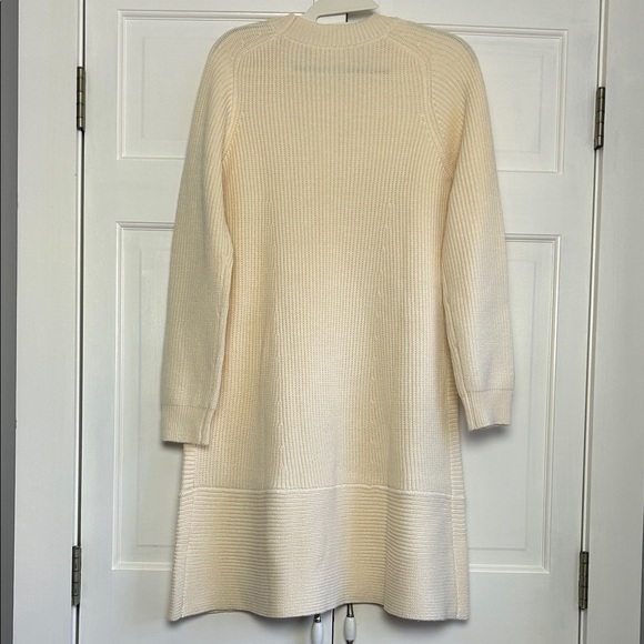 Pomander Place Cream Ainsley Long Sleeve Knit Dress, Size M - Picture 11 of 11